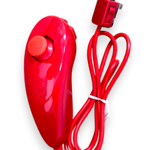 Wii Nunchuk - RED (Nunchuck) NEW