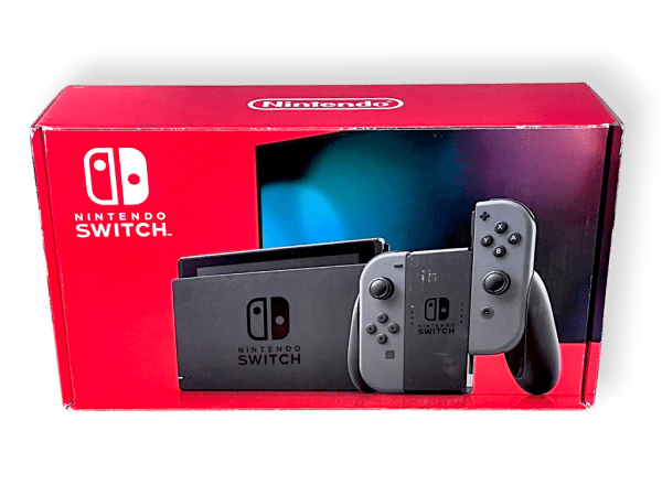 Nintendo Switch Console Grey (V2) BOXED - Image 9