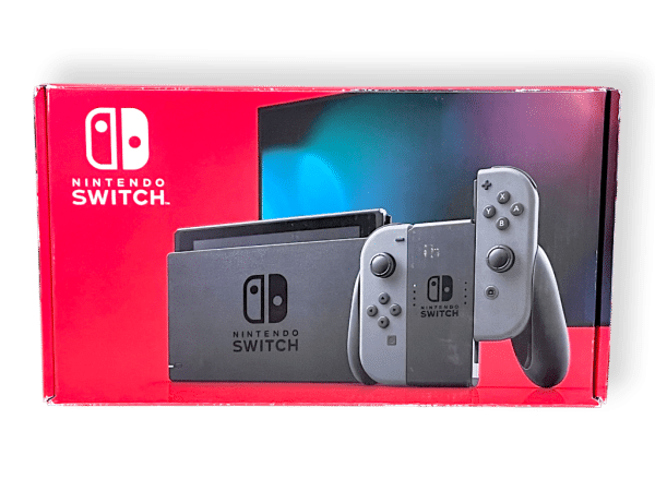 Nintendo Switch Console Grey (V2) BOXED - Image 13