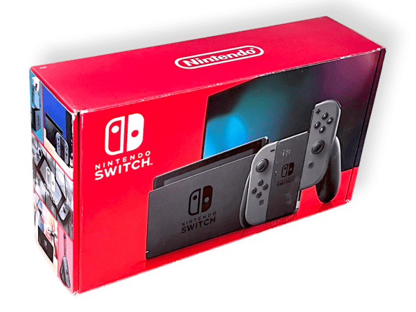 Nintendo Switch Console Grey (V2) BOXED - Image 6