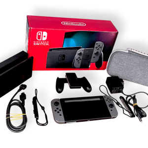 Nintendo Switch Console Grey (V2) BOXED
