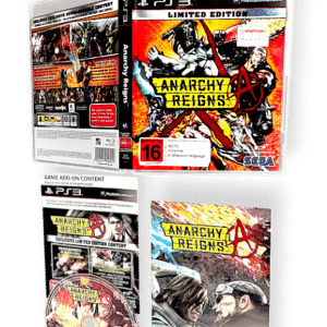 ANARCHY REIGNS Limited Edition (PS3) *MINT COMPLETE*