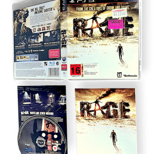 RAGE (PS3) *MINT COMPLETE*