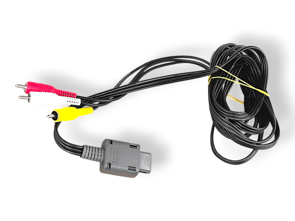 Genuine Nintendo 64 N64 AVI Cable Lead GameCube / SNES / N64 - Image 2