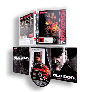 Metal Gear Solid 4: Guns of the Patriots (PS3) *MINT COMPLETE*