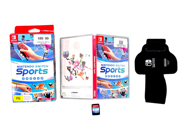 Nintendo Switch Sports (Switch) *COMPLETE BOXED w/ LEG STRAP* - Image 2