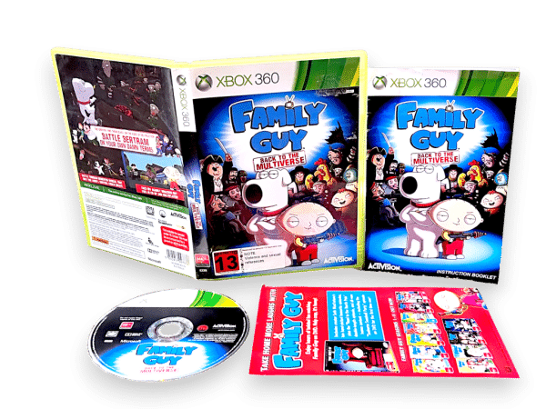 Family Guy: Back to the Multiverse (Xbox 360 - RARE) *EXCELLENT & COMPLETE* - Image 3
