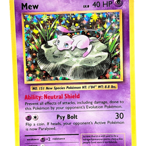 POKEMON TCG - Mew 53/108 Holo Rare - Pokemon XY Evolutions