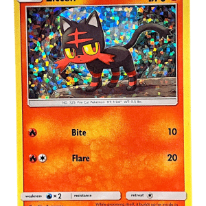POKEMON TCG - Litten 3/12 Holo - Pokemon McDonald's Collection 2017