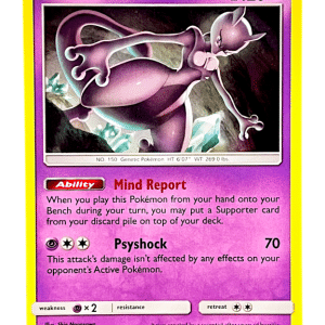 POKEMON TCG - Mewtwo 75/214 - Pokemon Unbroken Bonds