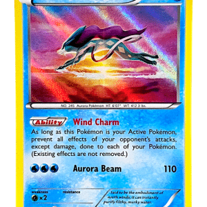 POKEMON TCG - Suicune 30/122 Holo Rare - Pokemon BREAKpoint