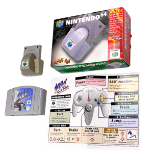 1080 Snowboarding + Genuine Nintendo 64 Rumble Pak BOXED N64