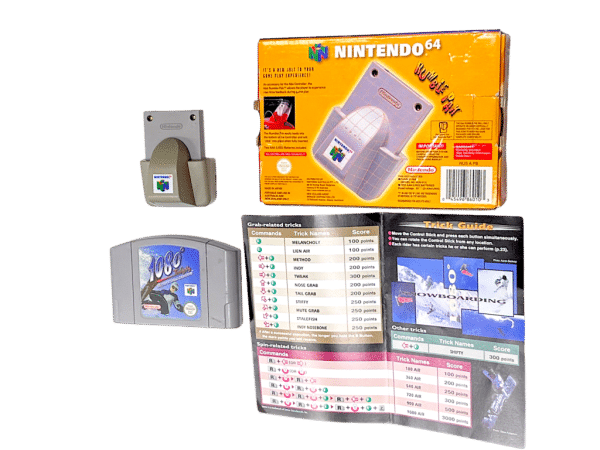 1080 Snowboarding + Genuine Nintendo 64 Rumble Pak BOXED N64 - Image 4