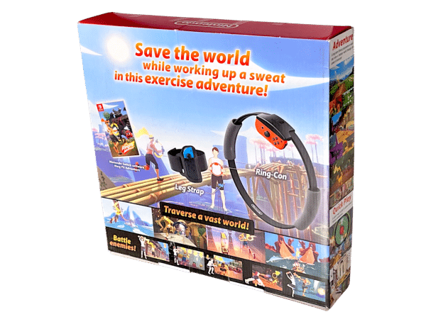 RING FIT (Switch) Game + Accessories + Strap *COMPLETE BOX SET* - Image 7