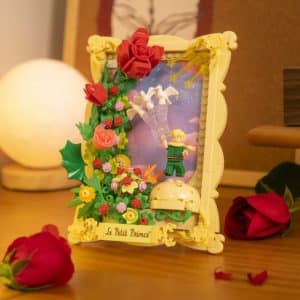 Le Petit Prince . THE ROSE 3D PORTRAIT