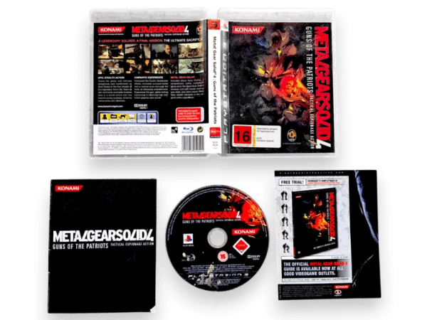 Metal Gear Solid 4: Guns of the Patriots (PS3) *MINT COMPLETE* - Image 2