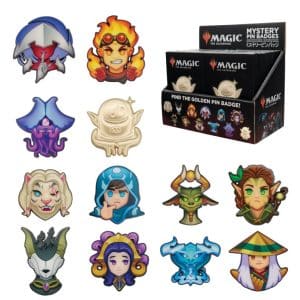 Magic: The Gathering Mystery Pin Badge CDU Containing 12 Blind Boxes