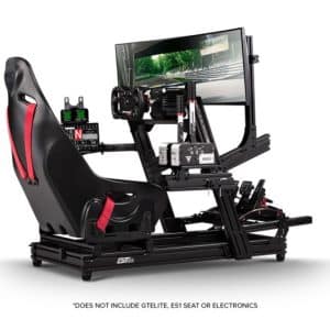 NEXT LEVEL RACING F-GT ELITE DIRECT MOUNT OVERHEAD MONITOR ADD-ON CARBON GREY