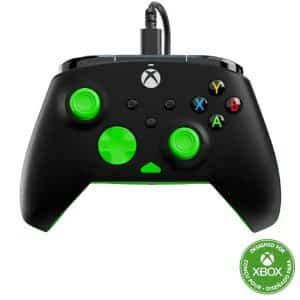TURTLE BEACH REMATCH CORE WIRED CONTROLLER - BLACK/GREEN XBX