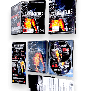 Battlefield 3 Limited Edition: (PC) BOXED STEEL EDITION *MINT COMPLETE*