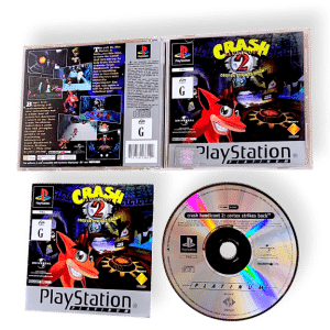 Crash Bandicoot 2: Cortex Strikes Back – PS1 *EXCELLENT & COMPLETE*