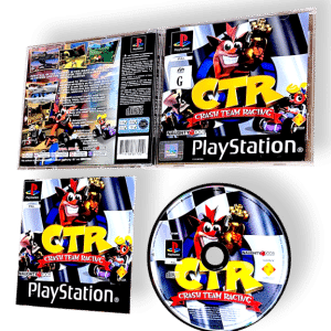 Crash Team Racing (PS1 ORIGINAL PRINT) *COMPLETE*