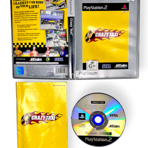 Crazy Taxi – PS2  *EXCELLENT & COMPLETE*