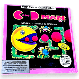 D-Man: Mazes, Tunnels & Spiders - PC 3.5-Inch Disk *NEW SEALED*