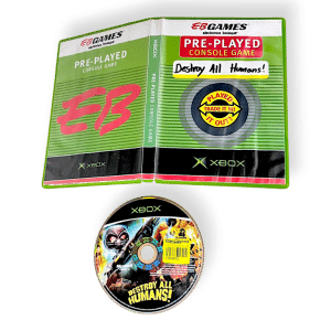 Destroy All Humans! - Original Xbox – Game inside EB Case