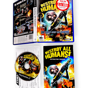Destroy All Humans! – PS2 *EXCELLENT & COMPLETE*