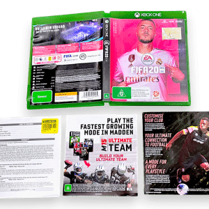 FIFA 20 – Xbox One *CASE + BOOKLETS, NO DISC*