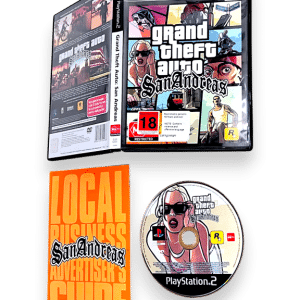 Grand Theft Auto: San Andreas  (PS2) *EXCELLENT w/ MANUAL*