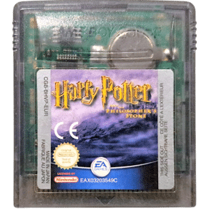 Harry Potter and the Philosopher's Stone Game Boy Color Cartridge