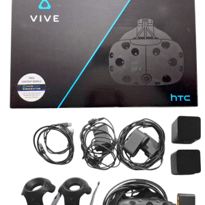 HTC Vive Virtual Reality Headset Bundle (BOXED - Excellent Condition)