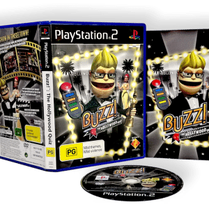 Buzz! The Hollywood Quiz (ps2) *EXCELLENT & COMPLETE*