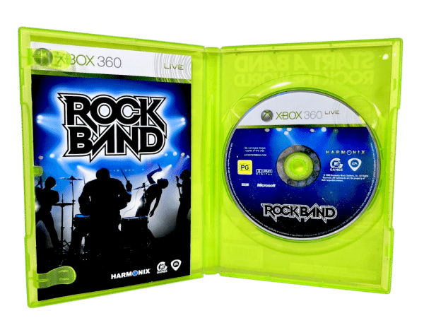 Genuine Rock Band Wireless Xbox 360 Guitar + Game BUNDLE - Image 5