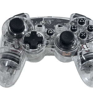 Afterglow Controller PlayStation 3 PS3 Transparent Clear Wireless (No Dongle)