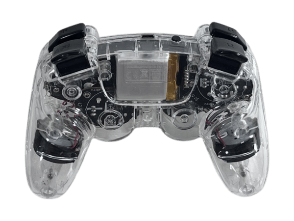 Afterglow Controller PlayStation 3 PS3 Transparent Clear Wireless (No Dongle) - Image 2