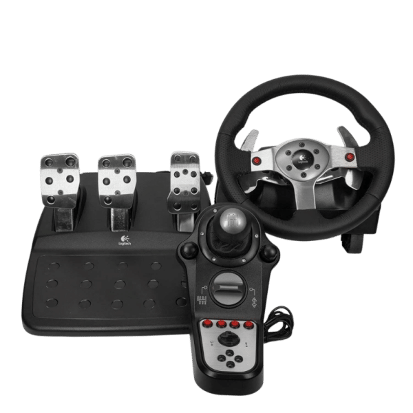 Logitech G25 Racing Wheel, Pedals & Gear Shifter - PS2/PS3/PC - Image 5