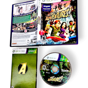 Kinect Adventures! (Xbox 360) *EXCELLENT & COMPLETE* - NTSC Edition