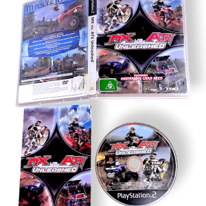 MX vs. ATV Unleashed (PS2) Disc Scratched