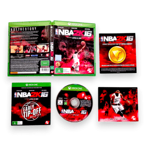 NBA 2K16 Xbox One COMPLETE w/ POSTER + MANUAL