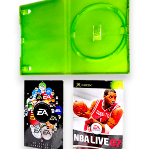 NBA Live 07 Case and Manuals - No Game Disc - Original Xbox