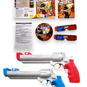 Wild West Shootout with 3D Glasses - Wii (INCLUDES OFFICIAL PISTOLS)