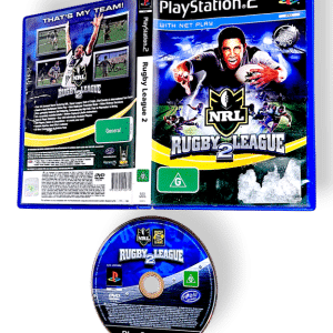 NRL Rugby League 2 - PS2 Scratched