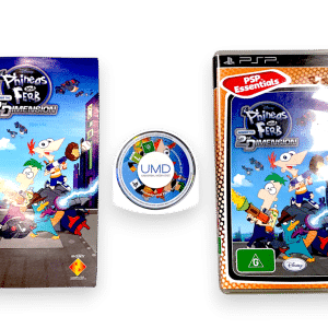 Phineas and Ferb: Across the 2nd Dimension PSP Essentials - PSP
