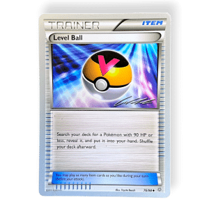 POKEMON WORLD CHAMPIONSHIPS 2016 Level Ball 76/98 Reverse Holo