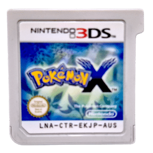 Pokemon X Nintendo 3DS Cartridge