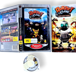 Ratchet & Clank: Size Matters (Sony PSP) - Platinum Edition