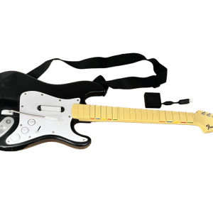 Rock Band Fender Stratocaster Guitar (PS2 / PS3) w/ Wireless Dongle
